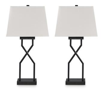 Brookthrone Table Lamp (Set of 2) - Premium Table Lamp from Ashley Furniture - Just $116.73! Shop now at Furniture Wholesale Plus  We are the best furniture store in Nashville, Hendersonville, Goodlettsville, Madison, Antioch, Mount Juliet, Lebanon, Gallatin, Springfield, Murfreesboro, Franklin, Brentwood