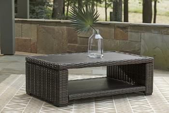 Grasson Lane Coffee Table - Premium Outdoor Cocktail Table from Ashley Furniture - Just $462.75! Shop now at Furniture Wholesale Plus  We are the best furniture store in Nashville, Hendersonville, Goodlettsville, Madison, Antioch, Mount Juliet, Lebanon, Gallatin, Springfield, Murfreesboro, Franklin, Brentwood