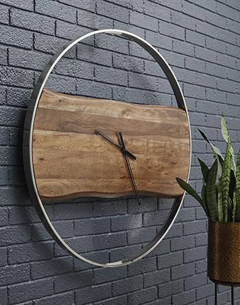 Panchali Wall Clock - Premium Clock from Ashley Furniture - Just $192.76! Shop now at Furniture Wholesale Plus  We are the best furniture store in Nashville, Hendersonville, Goodlettsville, Madison, Antioch, Mount Juliet, Lebanon, Gallatin, Springfield, Murfreesboro, Franklin, Brentwood