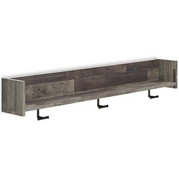 Neilsville Wall Mounted Coat Rack with Shelf - Premium EA Furniture from Ashley Furniture - Just $44.81! Shop now at Furniture Wholesale Plus  We are the best furniture store in Nashville, Hendersonville, Goodlettsville, Madison, Antioch, Mount Juliet, Lebanon, Gallatin, Springfield, Murfreesboro, Franklin, Brentwood