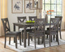 Caitbrook Dining Table and Chairs (Set of 7) - Premium Dining Table from Ashley Furniture - Just $663.66! Shop now at Furniture Wholesale Plus  We are the best furniture store in Nashville, Hendersonville, Goodlettsville, Madison, Antioch, Mount Juliet, Lebanon, Gallatin, Springfield, Murfreesboro, Franklin, Brentwood