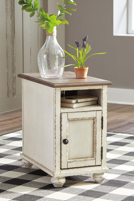 Realyn Chairside End Table - Premium End Table from Ashley Furniture - Just $206.77! Shop now at Furniture Wholesale Plus  We are the best furniture store in Nashville, Hendersonville, Goodlettsville, Madison, Antioch, Mount Juliet, Lebanon, Gallatin, Springfield, Murfreesboro, Franklin, Brentwood