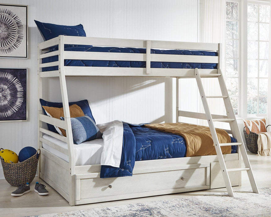 Robbinsdale Bunk Bed with Storage - Premium Bed from Ashley Furniture - Just $828.59! Shop now at Furniture Wholesale Plus  We are the best furniture store in Nashville, Hendersonville, Goodlettsville, Madison, Antioch, Mount Juliet, Lebanon, Gallatin, Springfield, Murfreesboro, Franklin, Brentwood