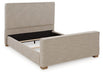 Dakmore Upholstered Bed - Premium Bed from Ashley Furniture - Just $559.09! Shop now at Furniture Wholesale Plus  We are the best furniture store in Nashville, Hendersonville, Goodlettsville, Madison, Antioch, Mount Juliet, Lebanon, Gallatin, Springfield, Murfreesboro, Franklin, Brentwood