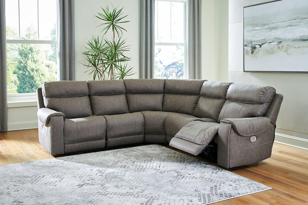 Starbot Power Reclining Sectional - Premium Sectional from Ashley Furniture - Just $2392.24! Shop now at Furniture Wholesale Plus  We are the best furniture store in Nashville, Hendersonville, Goodlettsville, Madison, Antioch, Mount Juliet, Lebanon, Gallatin, Springfield, Murfreesboro, Franklin, Brentwood