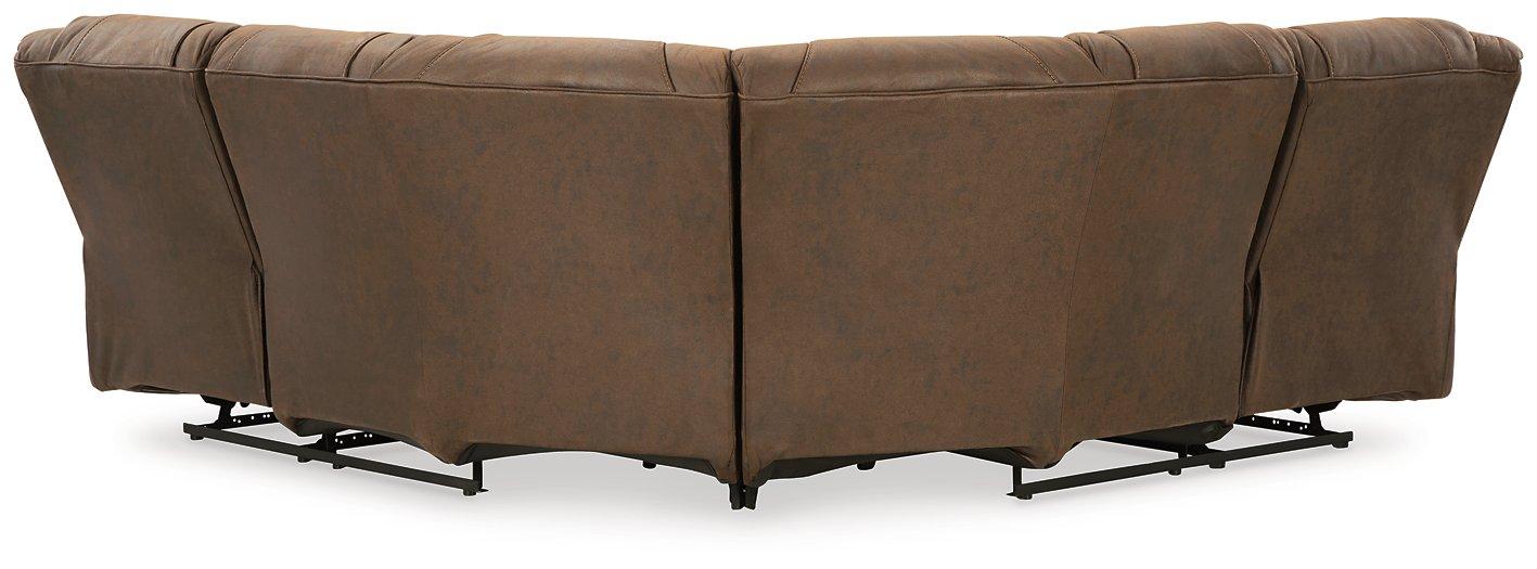 Trail Boys 2-Piece Reclining Sectional - Premium Sectional from Ashley Furniture - Just $1442.95! Shop now at Furniture Wholesale Plus  We are the best furniture store in Nashville, Hendersonville, Goodlettsville, Madison, Antioch, Mount Juliet, Lebanon, Gallatin, Springfield, Murfreesboro, Franklin, Brentwood