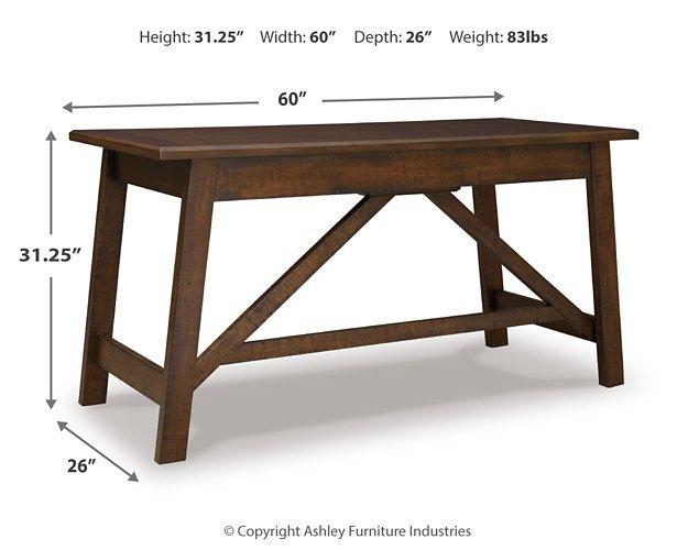 Baldridge Home Office Desk - Premium Desk from Ashley Furniture - Just $331.84! Shop now at Furniture Wholesale Plus  We are the best furniture store in Nashville, Hendersonville, Goodlettsville, Madison, Antioch, Mount Juliet, Lebanon, Gallatin, Springfield, Murfreesboro, Franklin, Brentwood