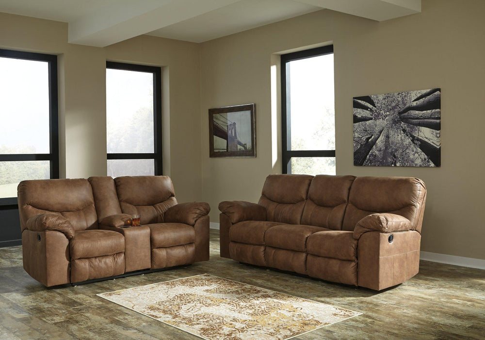 Boxberg Reclining Loveseat with Console - Premium Loveseat from Ashley Furniture - Just $788.31! Shop now at Furniture Wholesale Plus  We are the best furniture store in Nashville, Hendersonville, Goodlettsville, Madison, Antioch, Mount Juliet, Lebanon, Gallatin, Springfield, Murfreesboro, Franklin, Brentwood