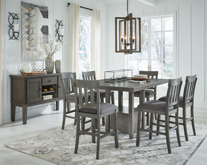 Hallanden Dining Room Set - Premium Dining Room Set from Ashley Furniture - Just $209.15! Shop now at Furniture Wholesale Plus  We are the best furniture store in Nashville, Hendersonville, Goodlettsville, Madison, Antioch, Mount Juliet, Lebanon, Gallatin, Springfield, Murfreesboro, Franklin, Brentwood