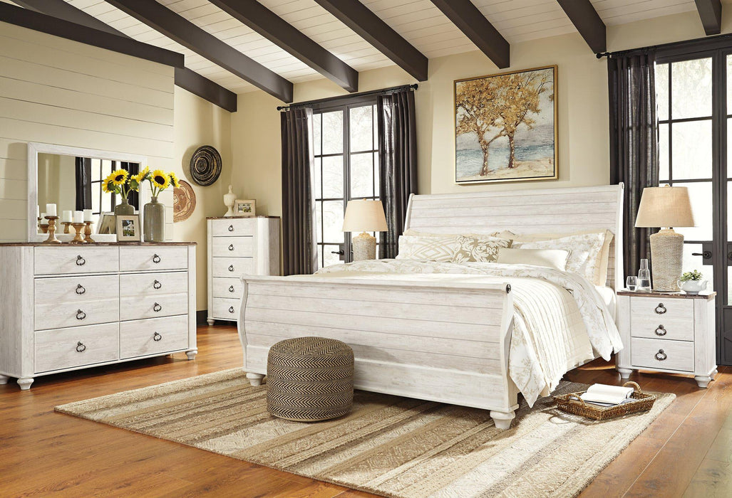 Willowton Bed - Premium Bed from Ashley Furniture - Just $265.48! Shop now at Furniture Wholesale Plus  We are the best furniture store in Nashville, Hendersonville, Goodlettsville, Madison, Antioch, Mount Juliet, Lebanon, Gallatin, Springfield, Murfreesboro, Franklin, Brentwood