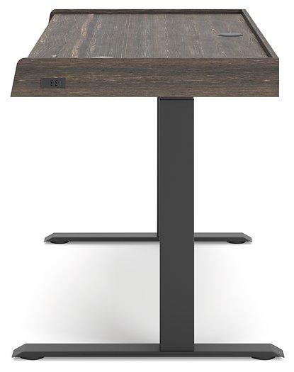 Zendex 55" Adjustable Height Desk - Premium Desk from Ashley Furniture - Just $574.99! Shop now at Furniture Wholesale Plus  We are the best furniture store in Nashville, Hendersonville, Goodlettsville, Madison, Antioch, Mount Juliet, Lebanon, Gallatin, Springfield, Murfreesboro, Franklin, Brentwood