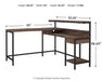 Arlenbry Home Office L-Desk with Storage - Premium Desk from Ashley Furniture - Just $393.16! Shop now at Furniture Wholesale Plus  We are the best furniture store in Nashville, Hendersonville, Goodlettsville, Madison, Antioch, Mount Juliet, Lebanon, Gallatin, Springfield, Murfreesboro, Franklin, Brentwood