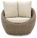 Danson Swivel Lounge with Cushion (Set of 2) - Premium Outdoor Seating from Ashley Furniture - Just $1243.79! Shop now at Furniture Wholesale Plus  We are the best furniture store in Nashville, Hendersonville, Goodlettsville, Madison, Antioch, Mount Juliet, Lebanon, Gallatin, Springfield, Murfreesboro, Franklin, Brentwood