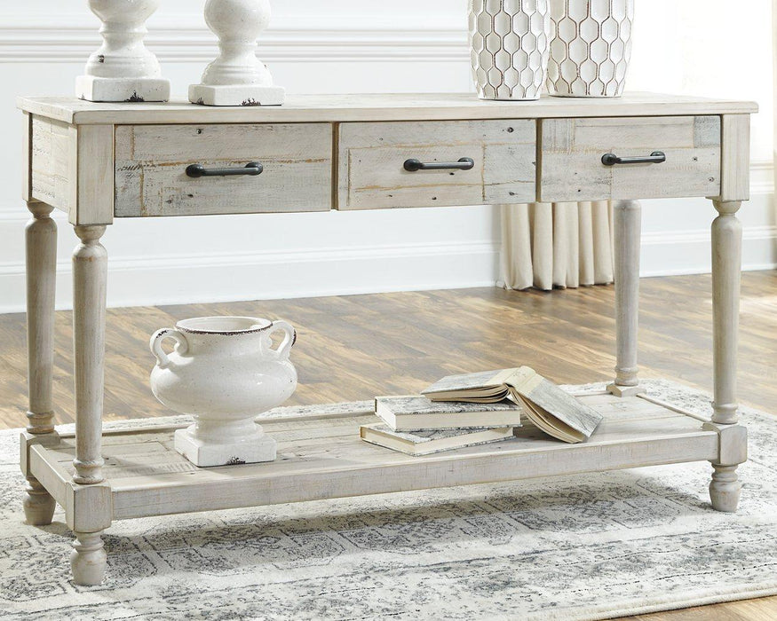 Shawnalore Sofa/Console Table - Premium Sofa Table from Ashley Furniture - Just $388.61! Shop now at Furniture Wholesale Plus  We are the best furniture store in Nashville, Hendersonville, Goodlettsville, Madison, Antioch, Mount Juliet, Lebanon, Gallatin, Springfield, Murfreesboro, Franklin, Brentwood