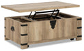 Calaboro Lift-Top Coffee Table - Premium Cocktail Table Lift from Ashley Furniture - Just $403.62! Shop now at Furniture Wholesale Plus  We are the best furniture store in Nashville, Hendersonville, Goodlettsville, Madison, Antioch, Mount Juliet, Lebanon, Gallatin, Springfield, Murfreesboro, Franklin, Brentwood