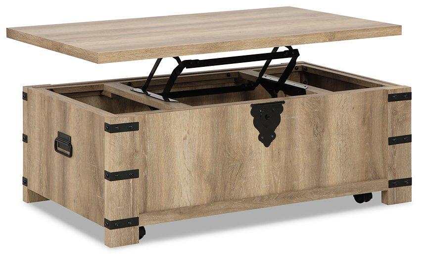 Calaboro Lift-Top Coffee Table - Premium Cocktail Table Lift from Ashley Furniture - Just $403.62! Shop now at Furniture Wholesale Plus  We are the best furniture store in Nashville, Hendersonville, Goodlettsville, Madison, Antioch, Mount Juliet, Lebanon, Gallatin, Springfield, Murfreesboro, Franklin, Brentwood