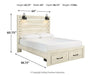 Cambeck Bed with 2 Storage Drawers - Premium Bed from Ashley Furniture - Just $466.59! Shop now at Furniture Wholesale Plus  We are the best furniture store in Nashville, Hendersonville, Goodlettsville, Madison, Antioch, Mount Juliet, Lebanon, Gallatin, Springfield, Murfreesboro, Franklin, Brentwood