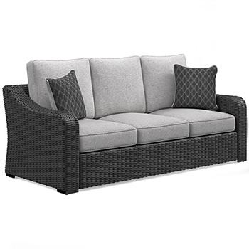 Beachcroft Outdoor Sofa with Cushion - Premium Outdoor Seating from Ashley Furniture - Just $1364.31! Shop now at Furniture Wholesale Plus  We are the best furniture store in Nashville, Hendersonville, Goodlettsville, Madison, Antioch, Mount Juliet, Lebanon, Gallatin, Springfield, Murfreesboro, Franklin, Brentwood