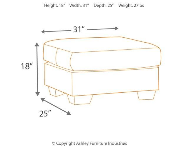 Darcy Ottoman - Premium Ottoman from Ashley Furniture - Just $320.50! Shop now at Furniture Wholesale Plus  We are the best furniture store in Nashville, Hendersonville, Goodlettsville, Madison, Antioch, Mount Juliet, Lebanon, Gallatin, Springfield, Murfreesboro, Franklin, Brentwood