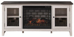 Dorrinson 60" TV Stand with Electric Fireplace - Premium TV Stand from Ashley Furniture - Just $565.02! Shop now at Furniture Wholesale Plus  We are the best furniture store in Nashville, Hendersonville, Goodlettsville, Madison, Antioch, Mount Juliet, Lebanon, Gallatin, Springfield, Murfreesboro, Franklin, Brentwood