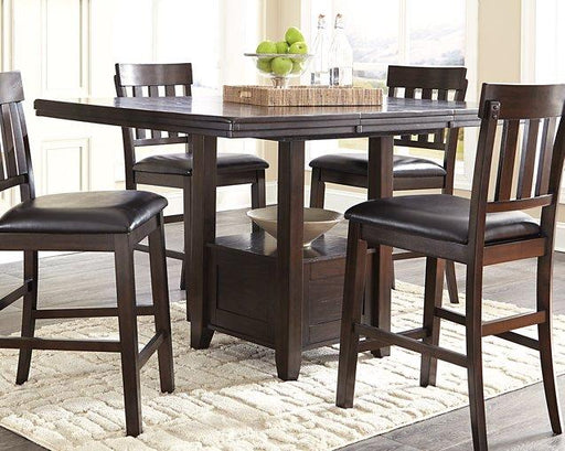 Haddigan Counter Height Dining Extension Table - Premium Counter Height Table from Ashley Furniture - Just $372.06! Shop now at Furniture Wholesale Plus  We are the best furniture store in Nashville, Hendersonville, Goodlettsville, Madison, Antioch, Mount Juliet, Lebanon, Gallatin, Springfield, Murfreesboro, Franklin, Brentwood