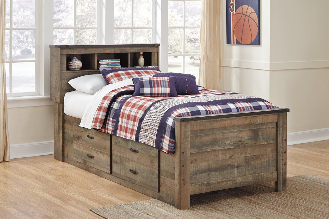 Trinell Youth Bed with 2 Storage Drawers - Premium Youth Bed from Ashley Furniture - Just $561.12! Shop now at Furniture Wholesale Plus  We are the best furniture store in Nashville, Hendersonville, Goodlettsville, Madison, Antioch, Mount Juliet, Lebanon, Gallatin, Springfield, Murfreesboro, Franklin, Brentwood