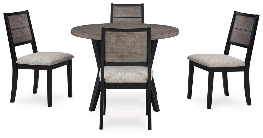 Corloda Dining Table and 4 Chairs (Set of 5) - Premium Dining Table from Ashley Furniture - Just $518.86! Shop now at Furniture Wholesale Plus  We are the best furniture store in Nashville, Hendersonville, Goodlettsville, Madison, Antioch, Mount Juliet, Lebanon, Gallatin, Springfield, Murfreesboro, Franklin, Brentwood