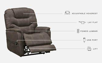 Ballister Power Lift Chair - Premium Recliner from Ashley Furniture - Just $1031.47! Shop now at Furniture Wholesale Plus  We are the best furniture store in Nashville, Hendersonville, Goodlettsville, Madison, Antioch, Mount Juliet, Lebanon, Gallatin, Springfield, Murfreesboro, Franklin, Brentwood