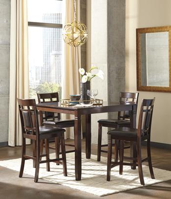 Bennox Counter Height Dining Table and Bar Stools (Set of 5) - Premium Counter Height Table from Ashley Furniture - Just $456.53! Shop now at Furniture Wholesale Plus  We are the best furniture store in Nashville, Hendersonville, Goodlettsville, Madison, Antioch, Mount Juliet, Lebanon, Gallatin, Springfield, Murfreesboro, Franklin, Brentwood