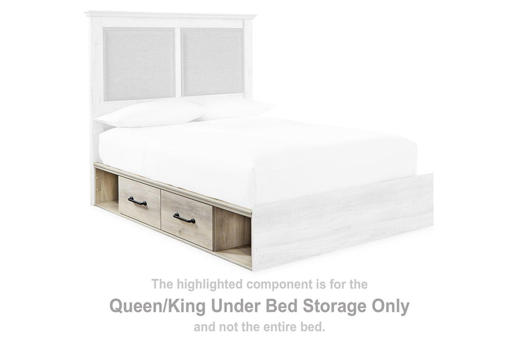 Cambeck Upholstered Bed with 2 Side Under Bed Storage - Premium Bed from Ashley Furniture - Just $844.68! Shop now at Furniture Wholesale Plus  We are the best furniture store in Nashville, Hendersonville, Goodlettsville, Madison, Antioch, Mount Juliet, Lebanon, Gallatin, Springfield, Murfreesboro, Franklin, Brentwood