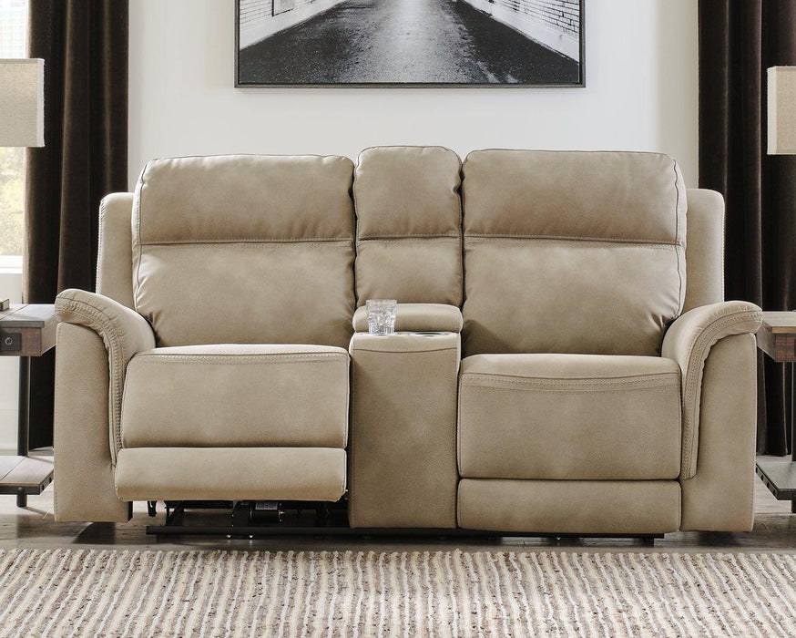 Next-Gen DuraPella Power Reclining Loveseat with Console - Premium Loveseat from Ashley Furniture - Just $1425.62! Shop now at Furniture Wholesale Plus  We are the best furniture store in Nashville, Hendersonville, Goodlettsville, Madison, Antioch, Mount Juliet, Lebanon, Gallatin, Springfield, Murfreesboro, Franklin, Brentwood