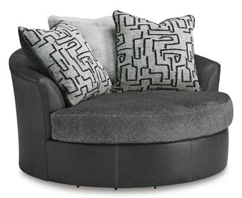 Brixley Pier Oversized Swivel Accent Chair - Premium Chair from Ashley Furniture - Just $592.52! Shop now at Furniture Wholesale Plus  We are the best furniture store in Nashville, Hendersonville, Goodlettsville, Madison, Antioch, Mount Juliet, Lebanon, Gallatin, Springfield, Murfreesboro, Franklin, Brentwood