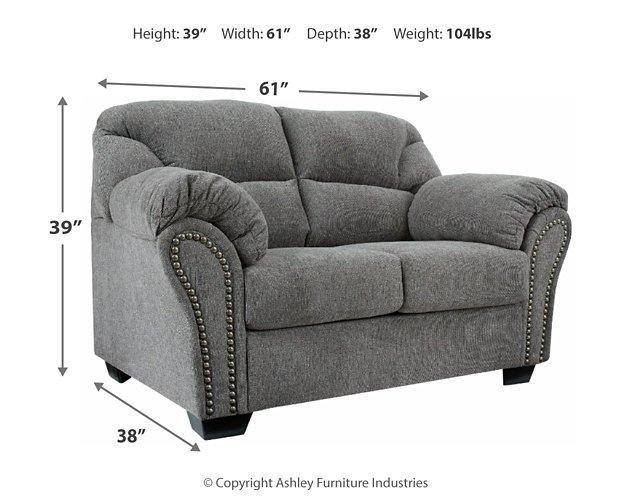 Allmaxx Loveseat - Premium Loveseat from Ashley Furniture - Just $487.54! Shop now at Furniture Wholesale Plus  We are the best furniture store in Nashville, Hendersonville, Goodlettsville, Madison, Antioch, Mount Juliet, Lebanon, Gallatin, Springfield, Murfreesboro, Franklin, Brentwood