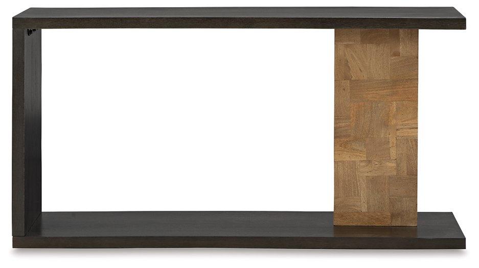 Camlett Console Sofa Table - Premium Sofa Table from Ashley Furniture - Just $280.92! Shop now at Furniture Wholesale Plus  We are the best furniture store in Nashville, Hendersonville, Goodlettsville, Madison, Antioch, Mount Juliet, Lebanon, Gallatin, Springfield, Murfreesboro, Franklin, Brentwood