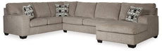 Ballinasloe 3-Piece Sectional with Chaise - Premium Sectional from Ashley Furniture - Just $1370.97! Shop now at Furniture Wholesale Plus  We are the best furniture store in Nashville, Hendersonville, Goodlettsville, Madison, Antioch, Mount Juliet, Lebanon, Gallatin, Springfield, Murfreesboro, Franklin, Brentwood