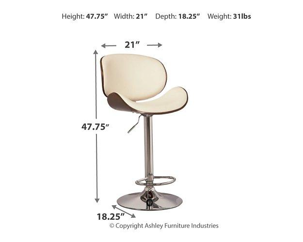 Bellatier Adjustable Height Bar Stool - Premium Barstool from Ashley Furniture - Just $104.58! Shop now at Furniture Wholesale Plus  We are the best furniture store in Nashville, Hendersonville, Goodlettsville, Madison, Antioch, Mount Juliet, Lebanon, Gallatin, Springfield, Murfreesboro, Franklin, Brentwood