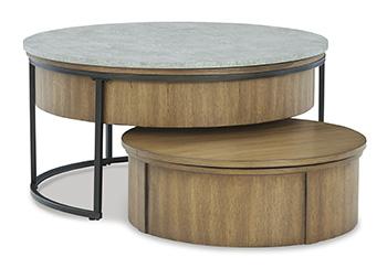 Fridley Nesting Coffee Table (Set of 2) - Premium Cocktail Table from Ashley Furniture - Just $552.79! Shop now at Furniture Wholesale Plus  We are the best furniture store in Nashville, Hendersonville, Goodlettsville, Madison, Antioch, Mount Juliet, Lebanon, Gallatin, Springfield, Murfreesboro, Franklin, Brentwood