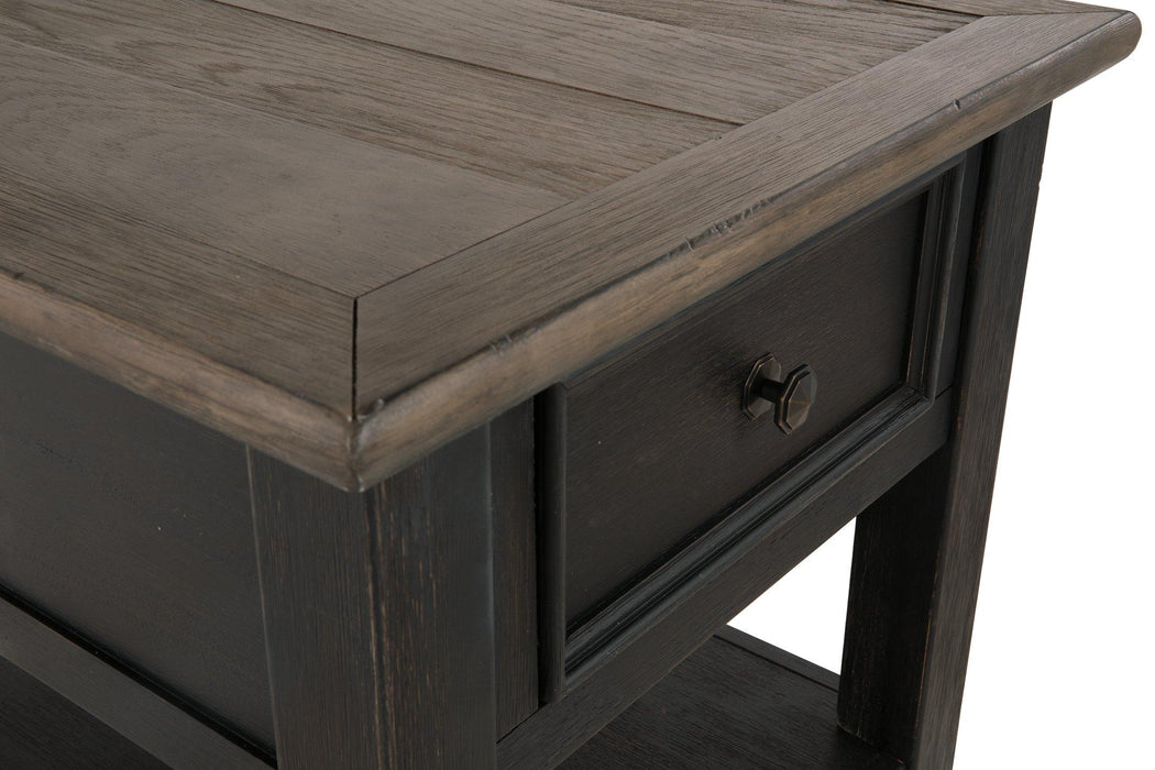 Tyler Creek End Table - Premium End Table from Ashley Furniture - Just $243.84! Shop now at Furniture Wholesale Plus  We are the best furniture store in Nashville, Hendersonville, Goodlettsville, Madison, Antioch, Mount Juliet, Lebanon, Gallatin, Springfield, Murfreesboro, Franklin, Brentwood