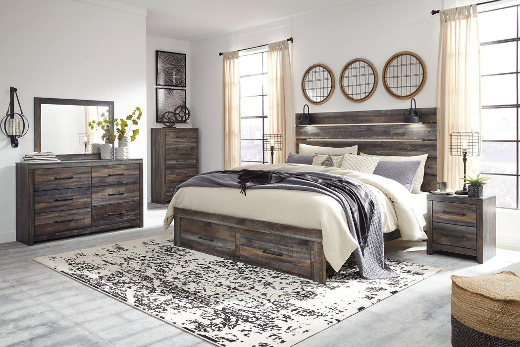 Drystan Bed with 2 Storage Drawers - Premium Bed from Ashley Furniture - Just $466.59! Shop now at Furniture Wholesale Plus  We are the best furniture store in Nashville, Hendersonville, Goodlettsville, Madison, Antioch, Mount Juliet, Lebanon, Gallatin, Springfield, Murfreesboro, Franklin, Brentwood