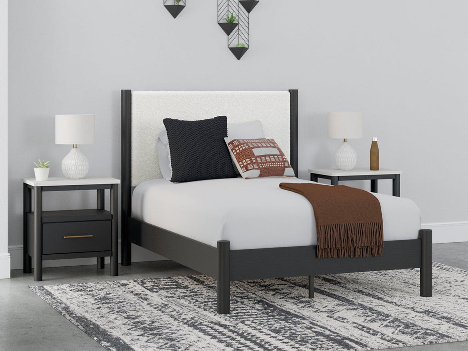 Cadmori Upholstered Bed - Premium Bed from Ashley Furniture - Just $349.95! Shop now at Furniture Wholesale Plus  We are the best furniture store in Nashville, Hendersonville, Goodlettsville, Madison, Antioch, Mount Juliet, Lebanon, Gallatin, Springfield, Murfreesboro, Franklin, Brentwood