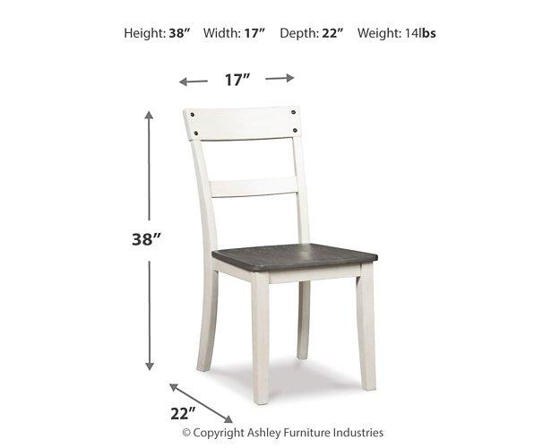 Nelling Dining Chair - Premium Dining Chair from Ashley Furniture - Just $82.46! Shop now at Furniture Wholesale Plus  We are the best furniture store in Nashville, Hendersonville, Goodlettsville, Madison, Antioch, Mount Juliet, Lebanon, Gallatin, Springfield, Murfreesboro, Franklin, Brentwood