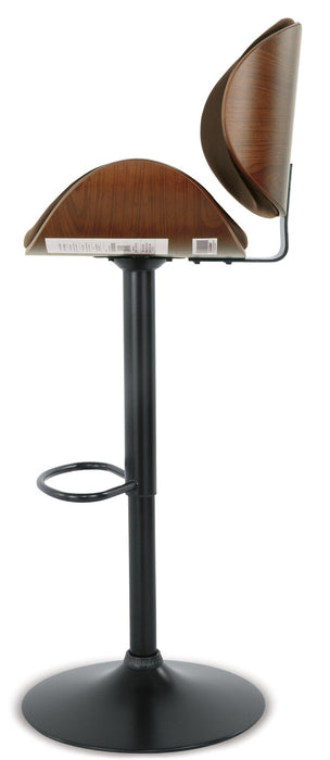 Bellatier Adjustable Height Bar Stool - Premium Barstool from Ashley Furniture - Just $104.58! Shop now at Furniture Wholesale Plus  We are the best furniture store in Nashville, Hendersonville, Goodlettsville, Madison, Antioch, Mount Juliet, Lebanon, Gallatin, Springfield, Murfreesboro, Franklin, Brentwood