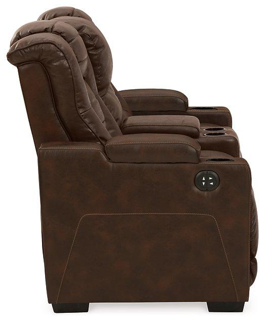 Owner's Box Power Reclining Loveseat with Console - Premium Loveseat from Ashley Furniture - Just $1243.79! Shop now at Furniture Wholesale Plus  We are the best furniture store in Nashville, Hendersonville, Goodlettsville, Madison, Antioch, Mount Juliet, Lebanon, Gallatin, Springfield, Murfreesboro, Franklin, Brentwood