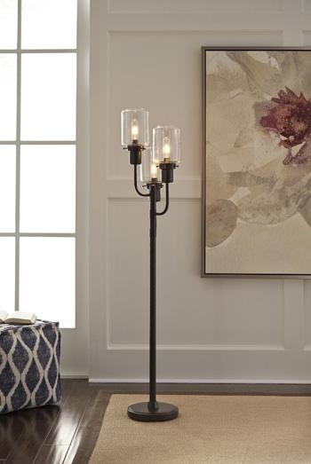 Jaak Floor Lamp - Premium Floor Lamp from Ashley Furniture - Just $152.04! Shop now at Furniture Wholesale Plus  We are the best furniture store in Nashville, Hendersonville, Goodlettsville, Madison, Antioch, Mount Juliet, Lebanon, Gallatin, Springfield, Murfreesboro, Franklin, Brentwood