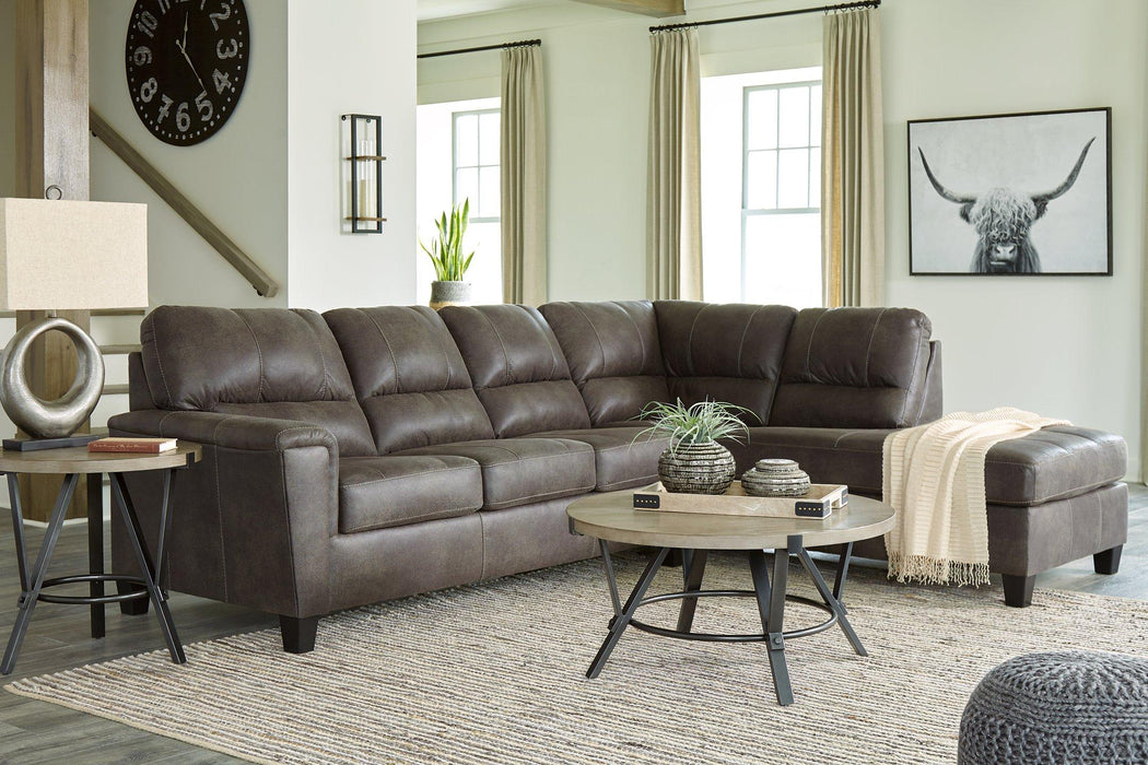 Navi 2-Piece Sectional with Chaise - Premium Sectional from Ashley Furniture - Just $1044.08! Shop now at Furniture Wholesale Plus  We are the best furniture store in Nashville, Hendersonville, Goodlettsville, Madison, Antioch, Mount Juliet, Lebanon, Gallatin, Springfield, Murfreesboro, Franklin, Brentwood