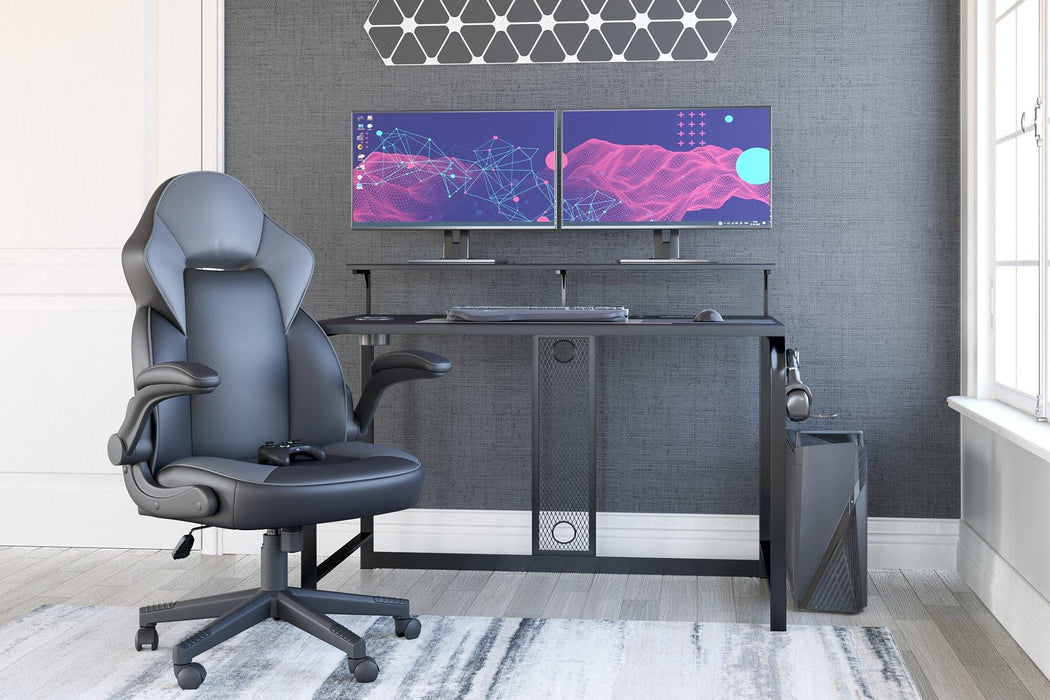 Lynxtyn 48" Home Office Desk - Premium Desk from Ashley Furniture - Just $349.02! Shop now at Furniture Wholesale Plus  We are the best furniture store in Nashville, Hendersonville, Goodlettsville, Madison, Antioch, Mount Juliet, Lebanon, Gallatin, Springfield, Murfreesboro, Franklin, Brentwood