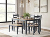 Gesthaven Counter Height Dining Table and 4 Barstools (Set of 5) - Premium Counter Height Table from Ashley Furniture - Just $456.53! Shop now at Furniture Wholesale Plus  We are the best furniture store in Nashville, Hendersonville, Goodlettsville, Madison, Antioch, Mount Juliet, Lebanon, Gallatin, Springfield, Murfreesboro, Franklin, Brentwood