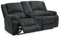 Draycoll Reclining Loveseat with Console - Premium Loveseat from Ashley Furniture - Just $715.93! Shop now at Furniture Wholesale Plus  We are the best furniture store in Nashville, Hendersonville, Goodlettsville, Madison, Antioch, Mount Juliet, Lebanon, Gallatin, Springfield, Murfreesboro, Franklin, Brentwood