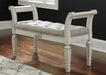 Realyn Accent Bench - Premium Bench from Ashley Furniture - Just $215.60! Shop now at Furniture Wholesale Plus  We are the best furniture store in Nashville, Hendersonville, Goodlettsville, Madison, Antioch, Mount Juliet, Lebanon, Gallatin, Springfield, Murfreesboro, Franklin, Brentwood