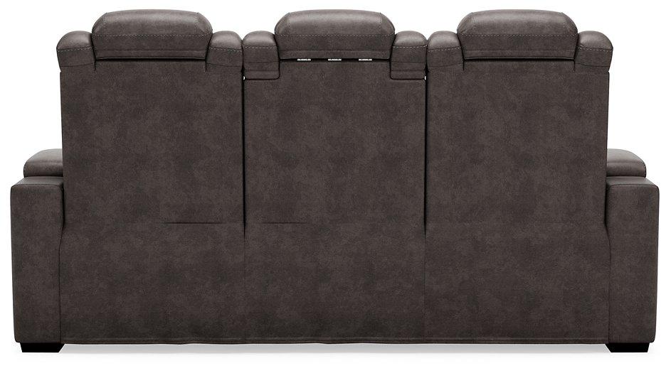 HyllMont Power Reclining Sofa - Premium Sofa from Ashley Furniture - Just $1364.31! Shop now at Furniture Wholesale Plus  We are the best furniture store in Nashville, Hendersonville, Goodlettsville, Madison, Antioch, Mount Juliet, Lebanon, Gallatin, Springfield, Murfreesboro, Franklin, Brentwood